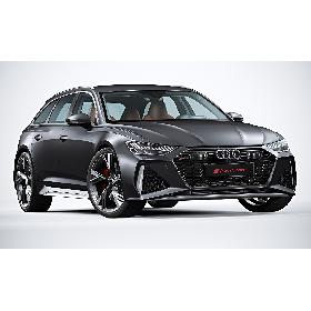 3D 2020 Audi RS6 Avant